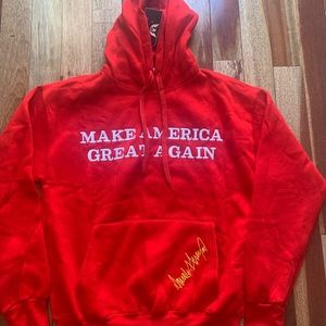 MAGA embroidery hoodie